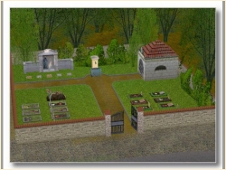 Kleiner Dorffriedhof als Bausatz im EEP-Shop kaufen