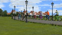 Fahrradfahrer (m) animiert in 9 Far im EEP-Shop kaufen