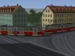 Tatra-Straenbahn KT4D Rot-Beige mi im EEP-Shop kaufen