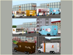 Lieferwagen mit Anhngern im EEP-Shop kaufen
