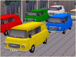 Barkas B1000-Bus in 6 Farben, Set2 im EEP-Shop kaufen