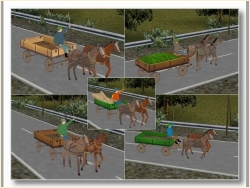 Fuhrwerke und Gespanne Set 1 im EEP-Shop kaufen