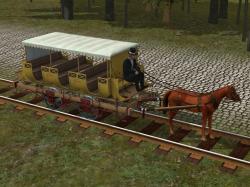 Kinematisch animierte Pferdebahn im EEP-Shop kaufen