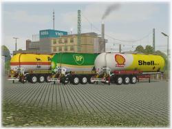 3-Achsige Kraftstoff-Tank-Sattelauf im EEP-Shop kaufen