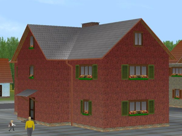 Doppelhäuser mit Vorbau in Sommer- und Winterausführung (AB2412 )