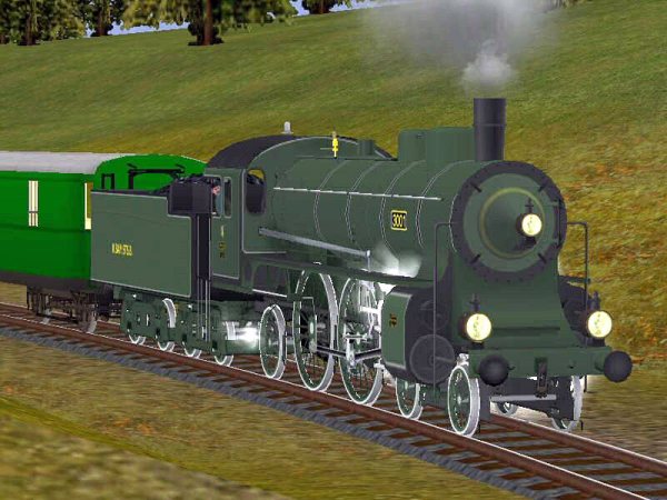 Schnellzuglokomotive S 2/5 der K.Bay.Sts.B.  (AS2410 )