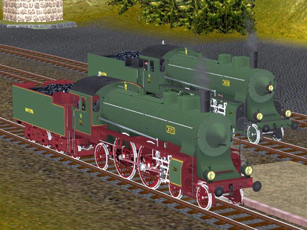 Schnellzuglokomotive S 2/5 der DRG (AS2411 )