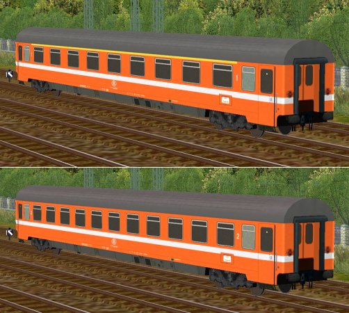 NMBS/SNCB Eurofima-Wagen, orange Epoche IV-V (GH2403 )