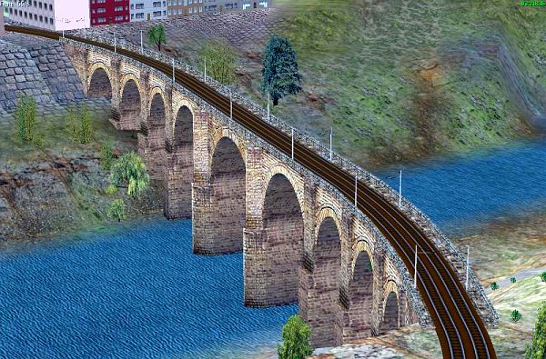 Brückensegmente in der Bauweise der Alcantarabrücke (HS2410 )