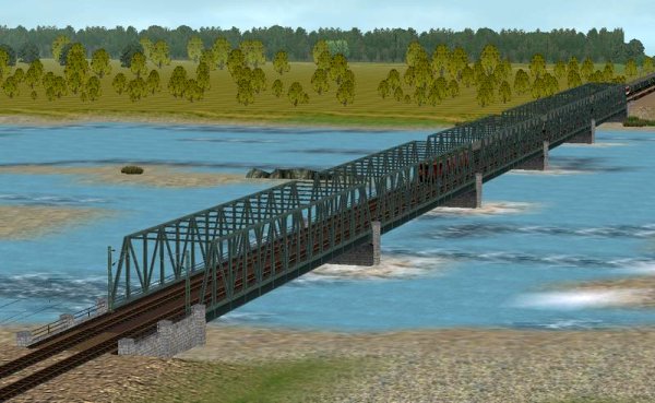 Brücken-Baukasten Fachwerkbrücke 2-gl ab EEP5 (KP1410 )
