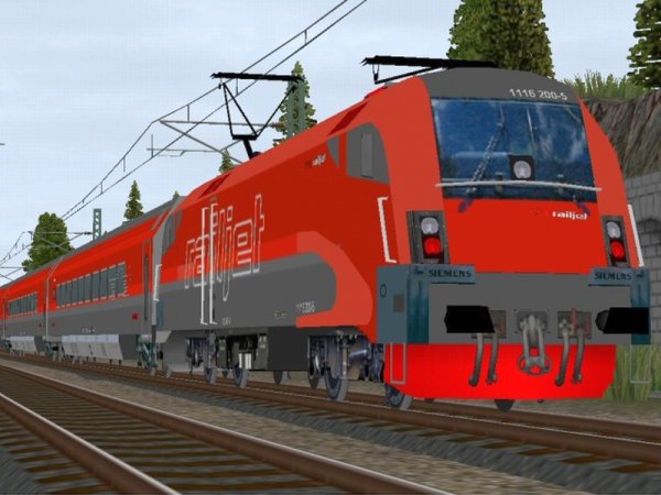 RailJet der OBB (MK1509 )