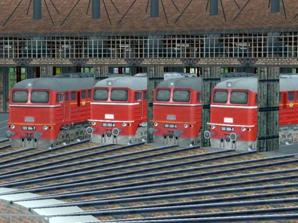 Diesellokomotiven DR 120 Set 2 (MP1418 )