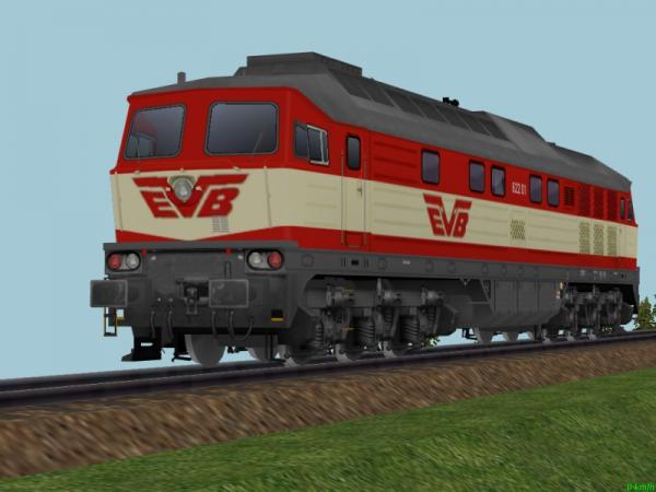 Diesellokomotive 622 01 der EVB (MP1439 )
