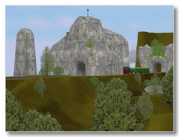 Felsen und Naturtunnel, Set2 (MR1436 )