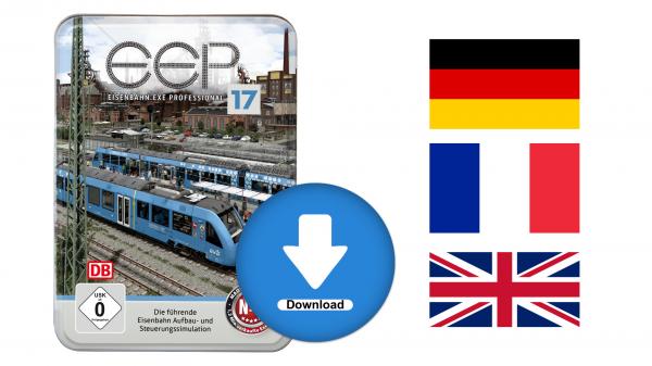 EEP Eisenbahn.exe Professional 17 als Download (P17EXPESDDE )