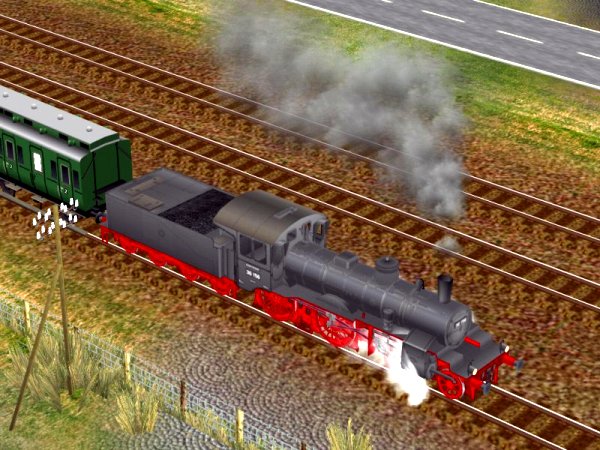 Schnellzug-Damlokomotive BR 36 156 (RL2401 )