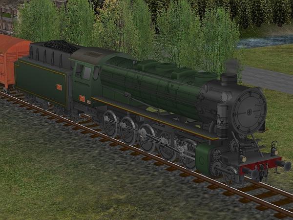 Güterzuglokomotive 150x1717 der SNCF, Epoche III (RL2413 )