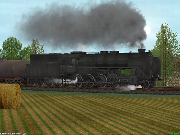 Dampflokomotive MAV 424 247 mit Öltender, Epoche IIIb (RL2437 )