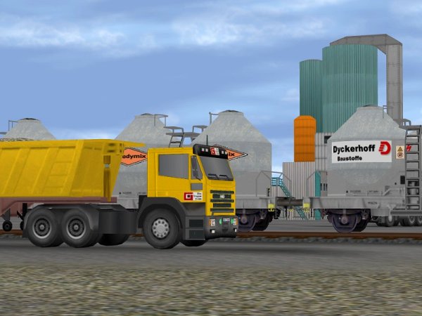 Baustoffe-Transport auf Straße und Schiene (SB1408 )