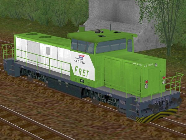 Diesellokomotiven MAK G 1206 SNCF-FRET (SB1502 )