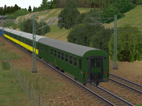 Expreßzugwagen der Tschechischen Staatsbahn Epoche IV (SK2600 )