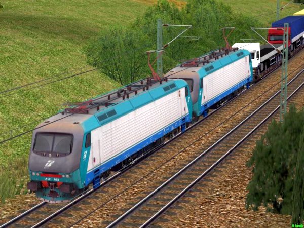 Elektrolokomotive E412 003 und 008 Italienische Staatsbahn (SK2618 )