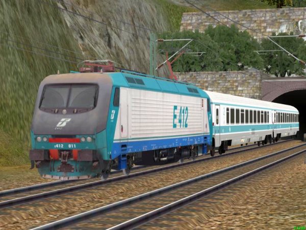 Elektrolokomotive E412 011 Italienische Staatsbahn (SK2620 )