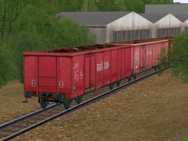 4-achsige offene Güterwagen der DBAG ab Epoche V (SK2623 )