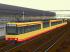 Stadtbahnwagenset 551+555 (GT8-80C) mit Panoramamittelteil (1)
