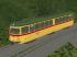 Gelenkstrassenbahnwagen 147 (6xGel) der VB Karlsruhe (1)