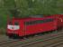 E-Lok BR 151 021 vr der DBAG EpV/VI Sonderlackierung (1)