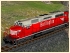 US Diesellokomotive EMD SD40 Chicago, Burlington and Quincy und Caboose (2)