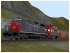 US Diesellokomotive EMD SD40 Southern Pacific und Caboose (3)