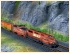 US Diesellokomotive EMD SD40 Lehigh Valley und Caboose (1)