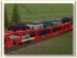 DDm Wagen verkehrsrot beladen mit PKW (1)