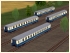 Sitzwagen DB UIC-X in blau-beiger Lackierung, Set 5 (1)