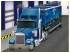 Kennworth-Truck in einer Sonderlackierung, Motiv aus K�ln (1)