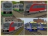 Sparset Triebwagen des Desiro mit OBB5022, DB 642, Vogtlandbahn VT01 und Connex VT611 (3)