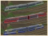 Sparset Triebwagen des Desiro mit OBB5022, DB 642, Vogtlandbahn VT01 und Connex VT611 (4)