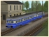 Sparset Triebwagen OBB5146 und GYSEV5146 mit Steuerwagen (2)