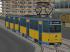 Strassenbahn Tatra-Trieb- und -Beiwagen der LVB Set 1 (1)