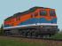 Diesellokomotive 232 105 der NBE (1)