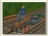 Draisinen-Set2, Handhebeldraisine mit zwei Arbeitswagen (4)