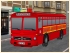 Bahnbus mit unterschiedlicher Beschilderung und Werbung (1)