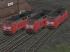 Diesel-Loks DB BR218 orientrot Set 2 (1)