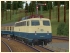 E-Lokomotiven der DB und DBAG BR 110 in ozeanblau-beige Set 1 Epoche IV und V (2)