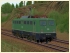 Elektrische G�terzuglokomotive BR 140 der DB in gr�ner Farbgebung Epoche IV (3)