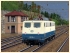Elektrische G�terzuglokomotive BR 140 der DB in ozeanblau-beiger Farbgebung Epoche IV (4)