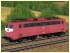 Elektrische G�terzuglokomotive BR 139 der DBAG in orientroter Farbgebung Epoche V (3)