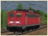 Elektrische G�terzuglokomotive BR 140 der DBAG in verkehrsroter Farbgebung Epoche V (4)